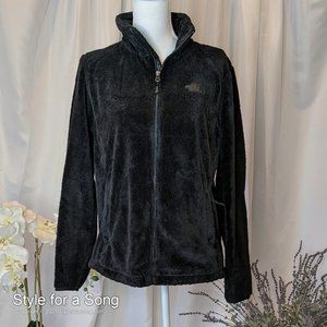 The North Face Black Full Zip Fleece Large